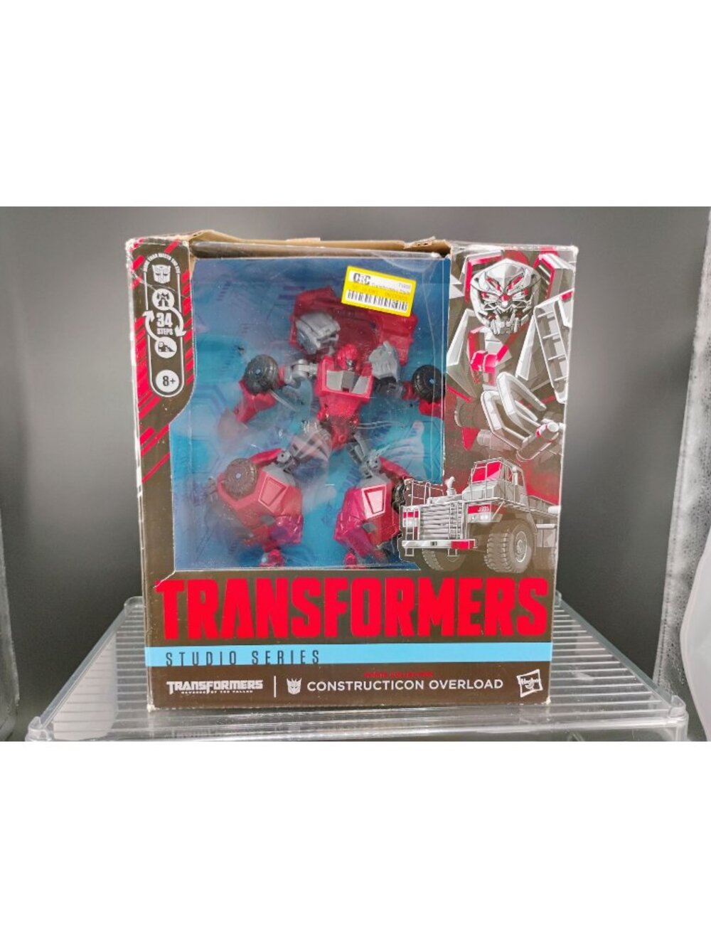 Transformers Studio Series Leader Constructicon Overload Figure